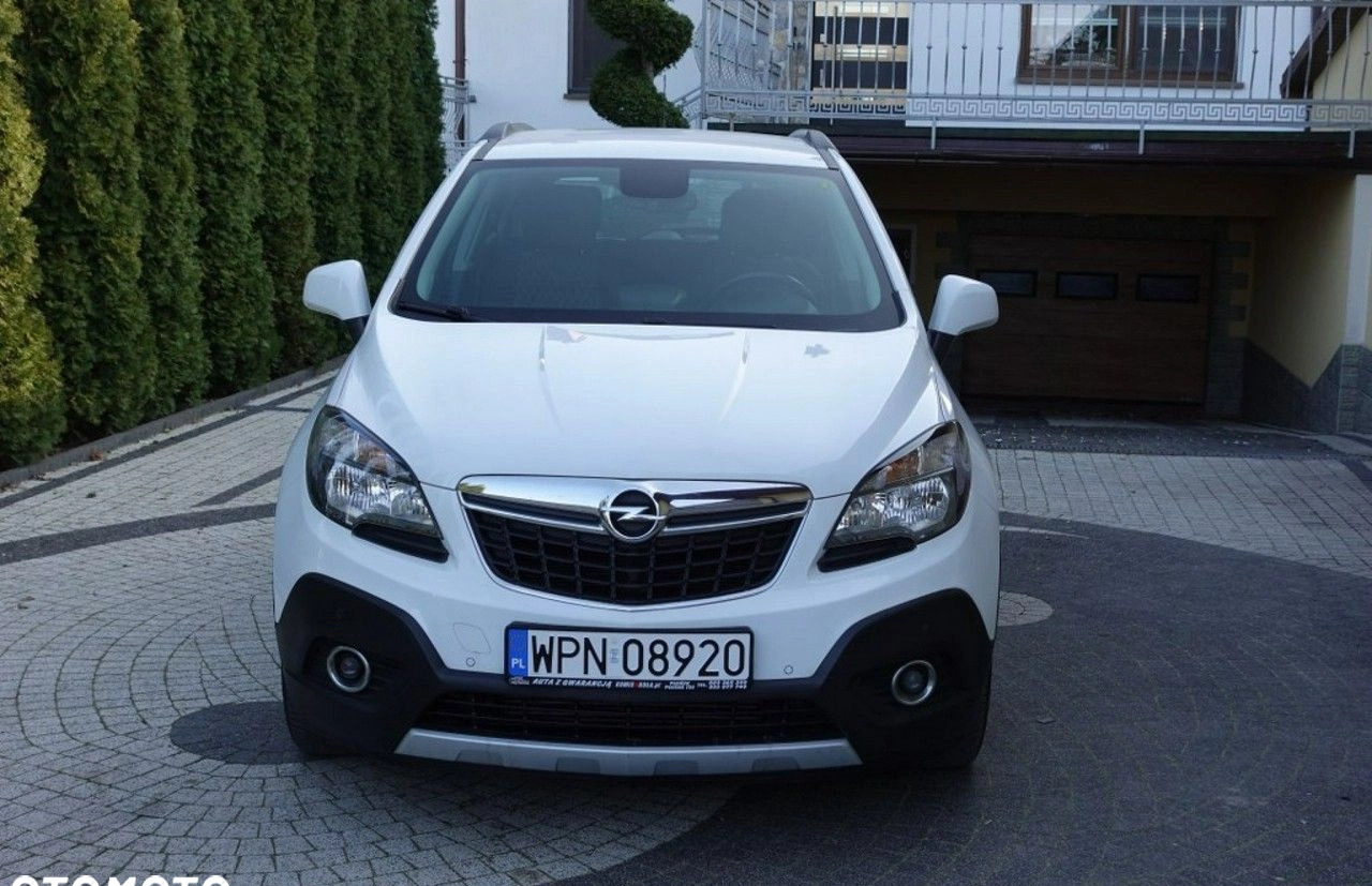 Opel Mokka cena 40900 przebieg: 201000, rok produkcji 2015 z Dziwnów małe 211